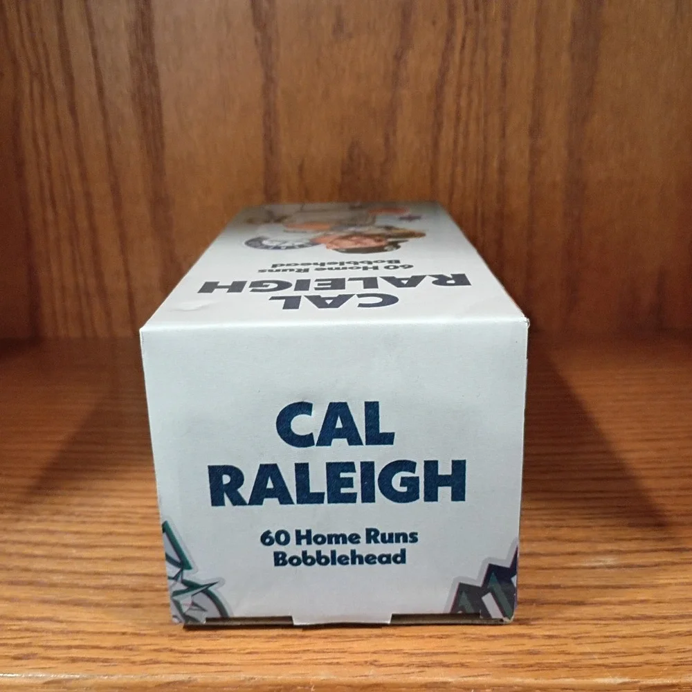 2026 Cal Raleigh 60 Home Run HR Bobblehead Seattle Mariners 3/28/26 MLB SGA New